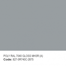 POLYESTER RAL 7040 GLOSS MH3R (A)
